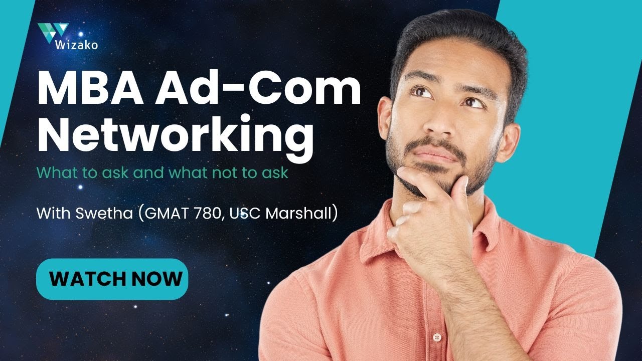 Learn MBA Ad-Com Networking From Swetha - 100% Scholarship USC Marshall