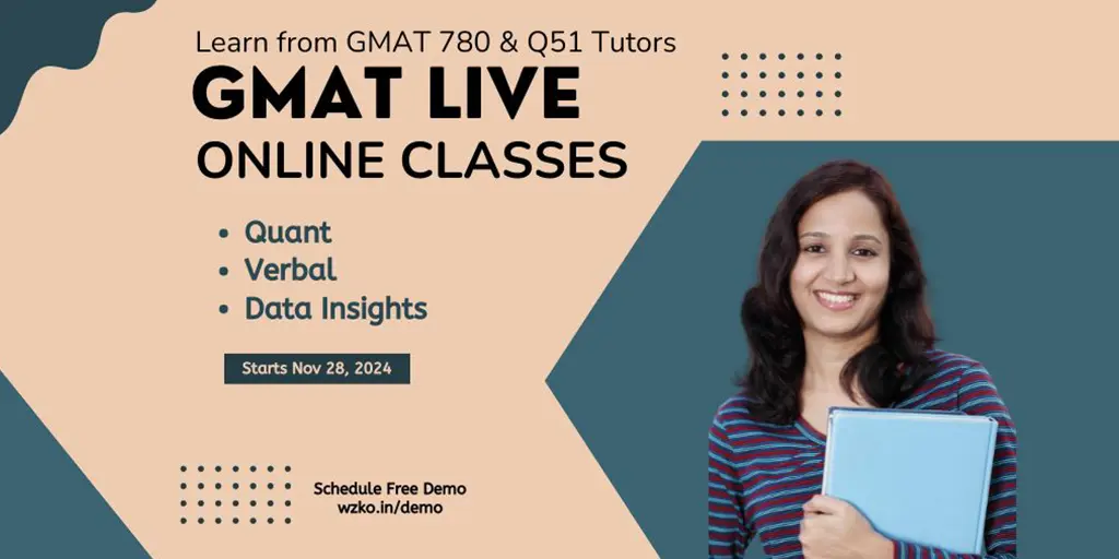 GMAT Nov 28 Live Online Announcement