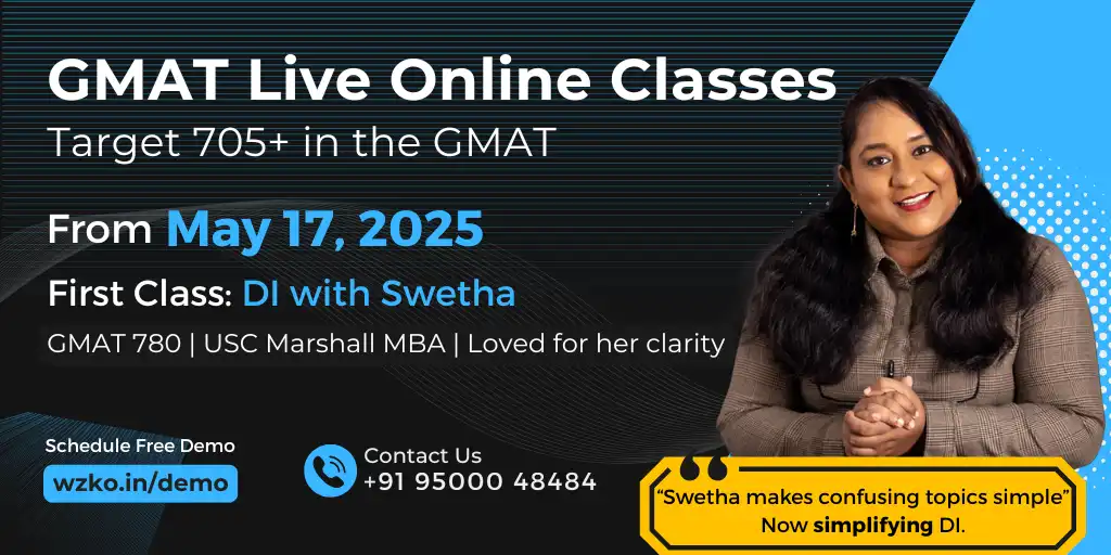 GMAT Live Online Batch May 17 2025