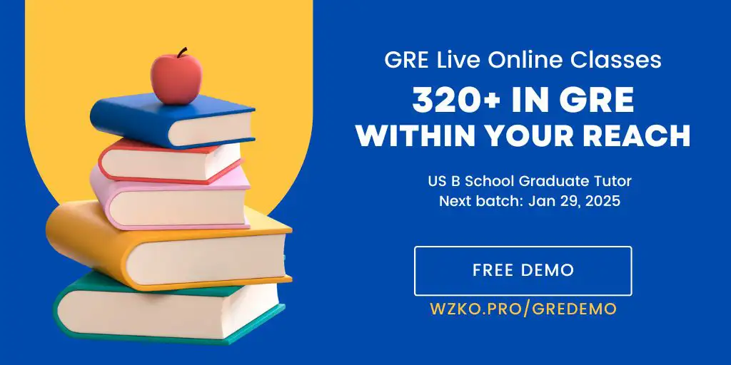 GRE Live Classes Jan 29 2025