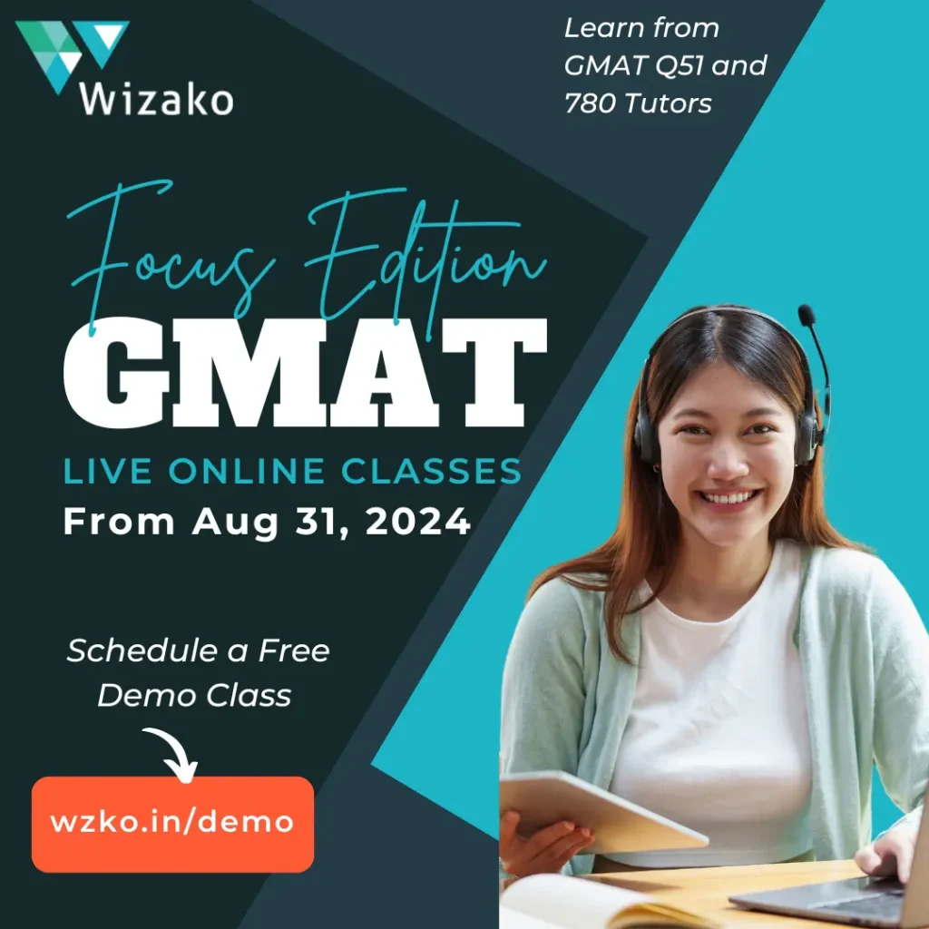 GMAT Aug 31st Live Online Class Announcement