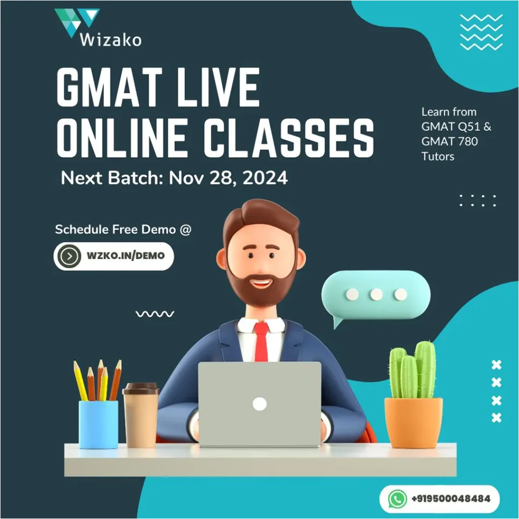 GMAT Nov 28 Live Online Announcement