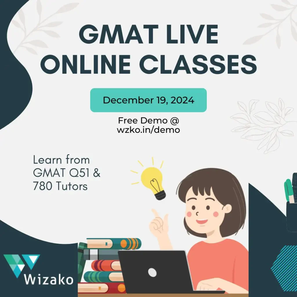 GMAT December 19 Live Online Announcement