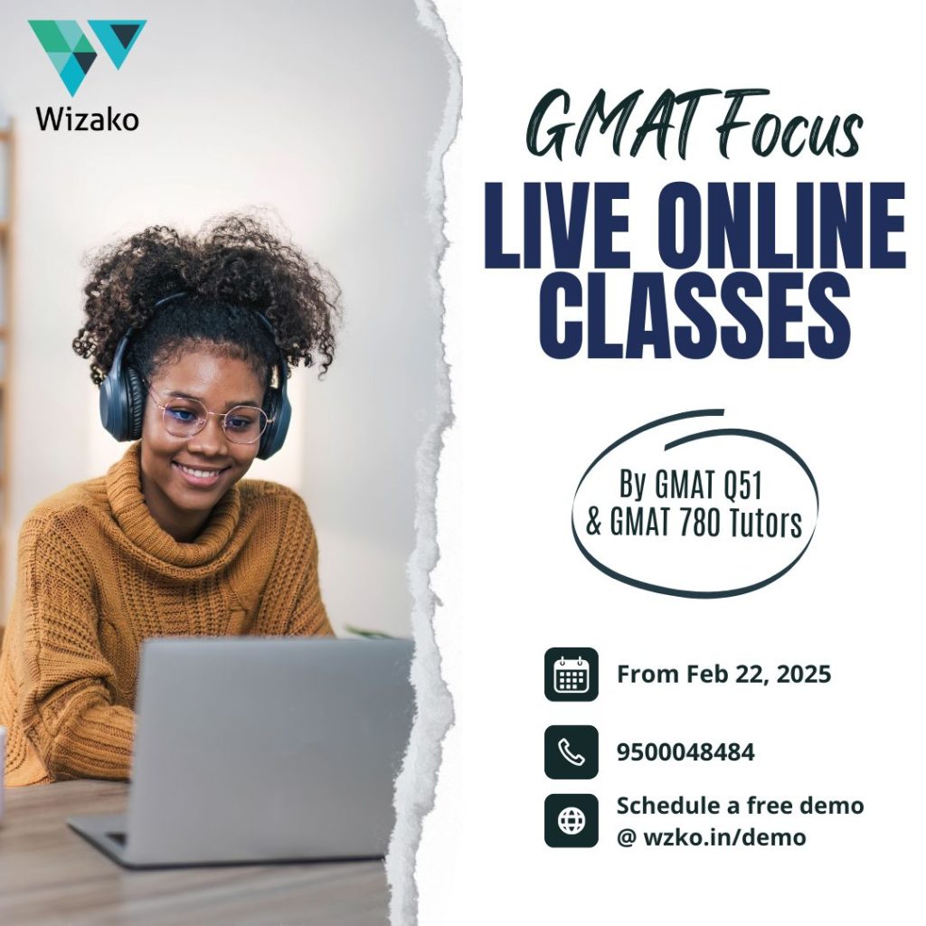 GMAT Live Online Batch Feb 22 2025