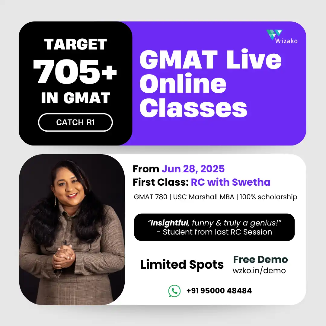GMAT Live Online Batch Jun 28 2025